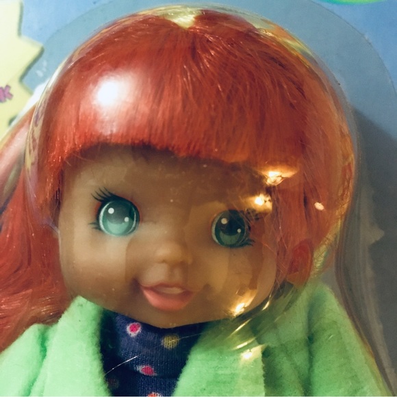 RAINBOW BRITE COLOR GLO DOLL Amber 9” Original Sealed Pack Rare - Picture 7 of 14